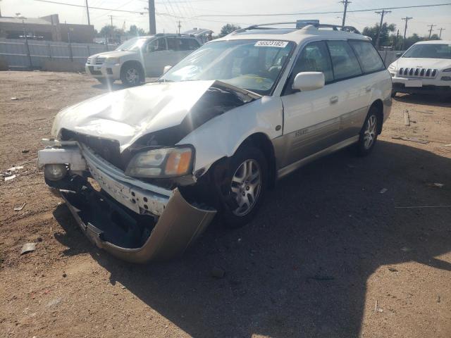 4S3BH806327622316 - 2002 SUBARU LEGACY OUT WHITE photo 2