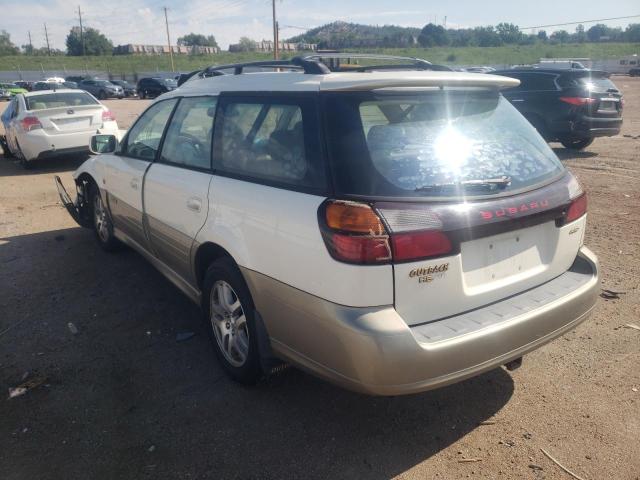 4S3BH806327622316 - 2002 SUBARU LEGACY OUT WHITE photo 3