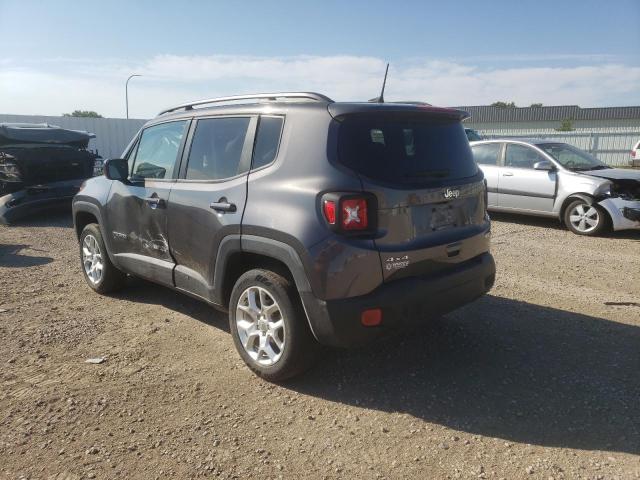 ZACCJBBB7JPJ41113 - 2018 JEEP RENEGADE L GRAY photo 3