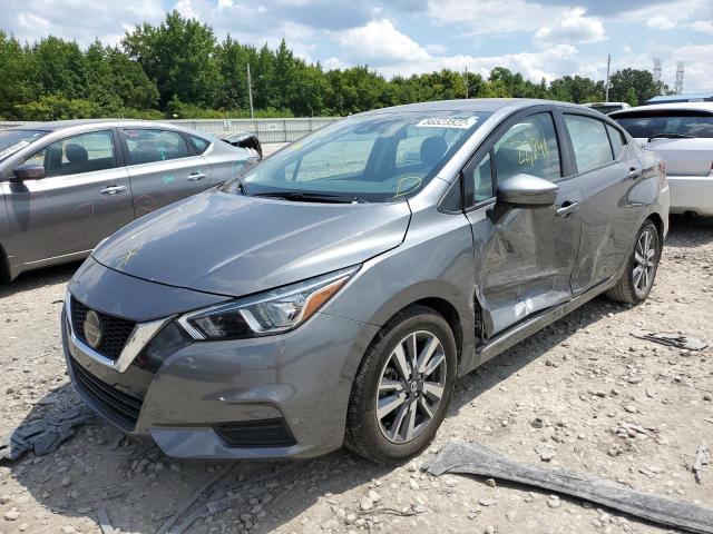 3N1CN8EV1LL830482 - 2020 NISSAN VERSA SV GRAY photo 2