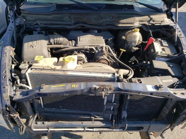 3D7KS28D05G721370 - 2005 DODGE RAM 2500 S Կապույտ լուսանկար 7