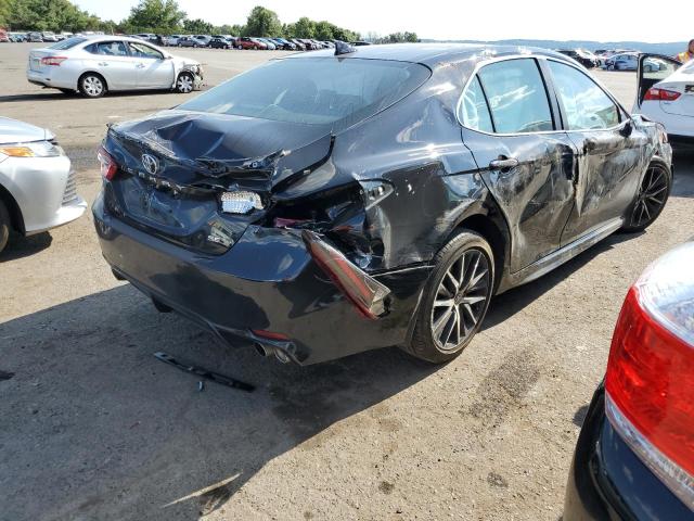 4T1S11AK3MU491346 - 2021 TOYOTA CAMRY NIGH BLACK photo 4