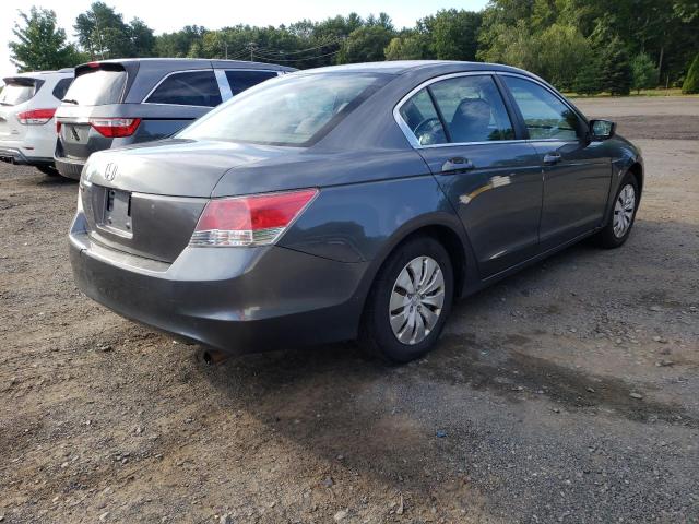 1HGCP26339A128571 - 2009 HONDA ACCORD LX GRAY photo 4