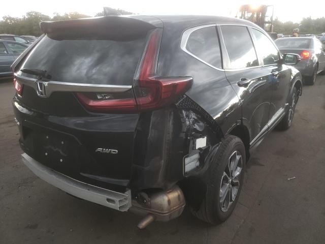 2HKRW2H88MH601614 - 2021 HONDA CR-V EXL BLACK photo 4