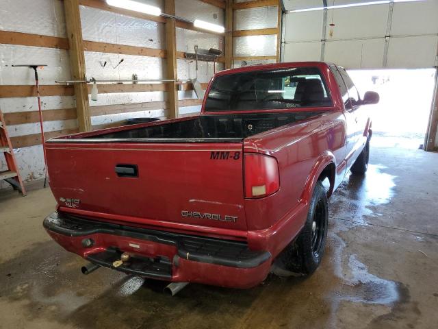 1GCCS1949W8194184 - 1998 CHEVROLET S TRUCK S1 RED photo 4