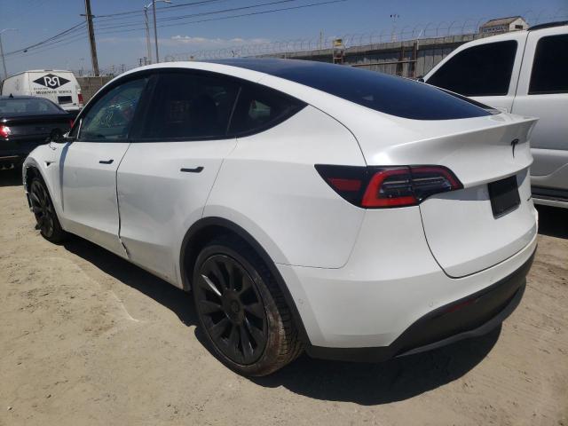 5YJYGDEE0LF048324 - 2020 TESLA MODEL Y Blanc photo 3