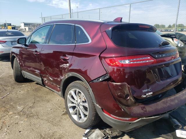 5LMCJ2C91JUL14288 - 2018 LINCOLN MKC SELECT 勃艮第红 照片 3