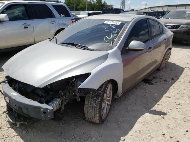 JM1BL1VF5B1386690 - 2011 MAZDA 3 I GRAY photo 2