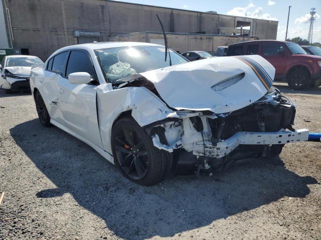 2C3CDXHG5NH133775 - 2022 DODGE CHARGER GT WHITE photo 1