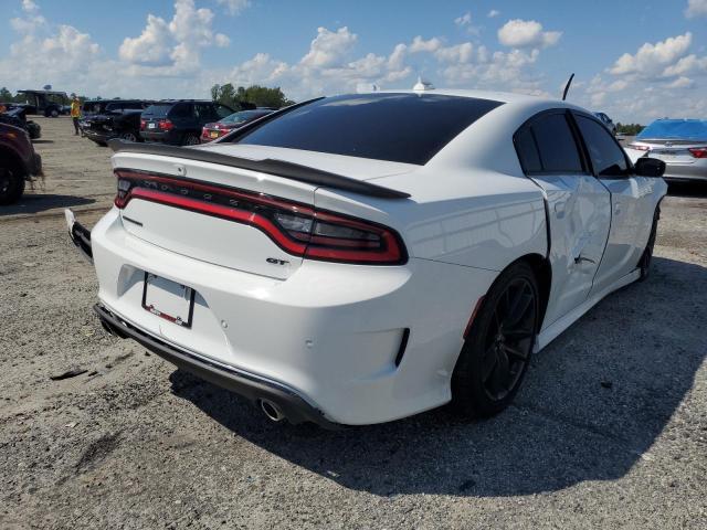 2C3CDXHG5NH133775 - 2022 DODGE CHARGER GT WHITE photo 4