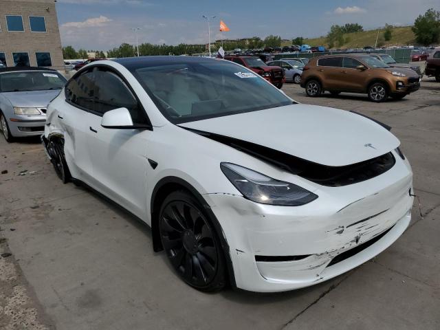 7SAYGDEF6NF398149 - 2022 TESLA MODEL Y أبيض صورة 1