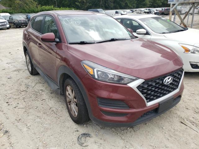 KM8J2CA48KU895262 - 2019 HYUNDAI TUCSON SE RED photo 1