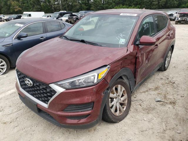 KM8J2CA48KU895262 - 2019 HYUNDAI TUCSON SE RED photo 2