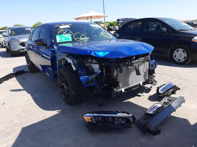 2HGFE2F52NH587686 - 2022 HONDA CIVIC SPOR BLUE photo 1