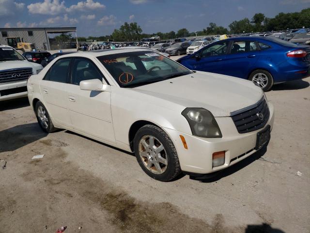 1G6DP567250156372 - 2005 CADILLAC CTS HI FEA WHITE photo 1