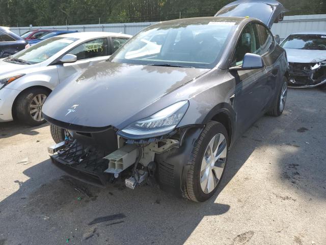 7SAYGDEE9NF308273 - 2022 TESLA MODEL Y  photo 2