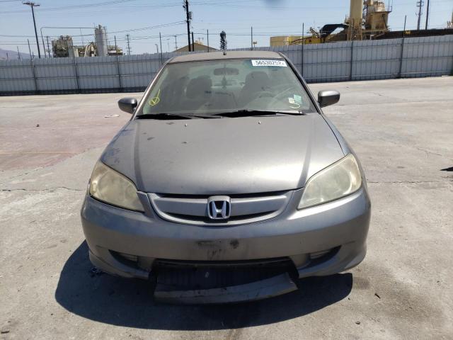 JHMES96655S006001 - 2005 HONDA CIVIC HYBR GRAY photo 9