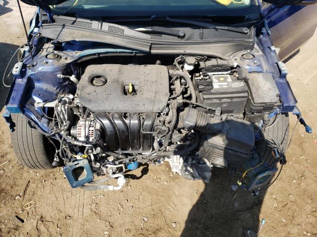 3KPF24AD1KE074194 - 2019 KIA FORTE FE BLUE photo 7