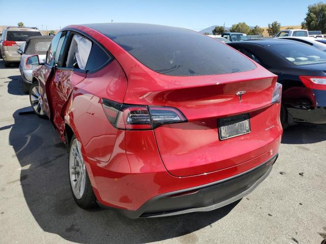 5YJYGDEF0LF005675 - 2020 TESLA MODEL Y RED photo 3