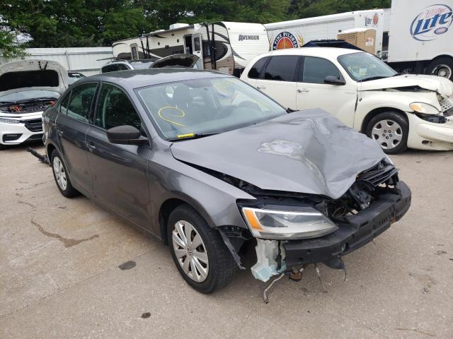 3VW2K7AJ4BM305095 - 2011 VOLKSWAGEN JETTA BASE Մոխրագույն լուսանկար 1