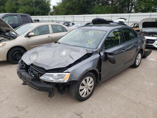 3VW2K7AJ4BM305095 - 2011 VOLKSWAGEN JETTA BASE Մոխրագույն լուսանկար 2