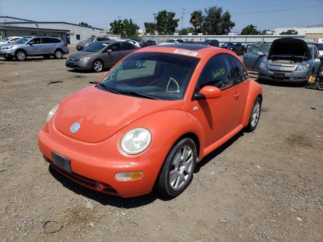 3VWCD21C72M426917 - 2002 VOLKSWAGEN NEW BEETLE 橙色 照片 2