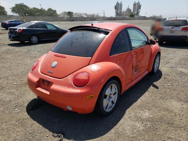 3VWCD21C72M426917 - 2002 VOLKSWAGEN NEW BEETLE 橙色 照片 4