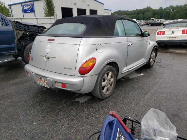 3C3EY55E85T314297 - 2005 CHRYSLER PT CRUISER SILVER photo 4