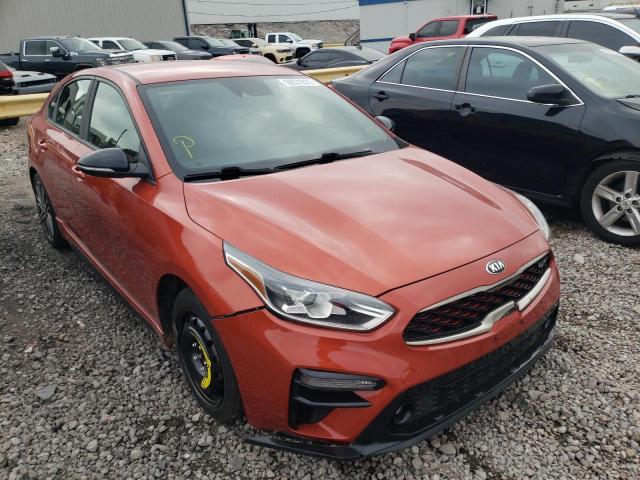 3KPF44AC9LE162834 - 2020 KIA FORTE GT ORANGE photo 1