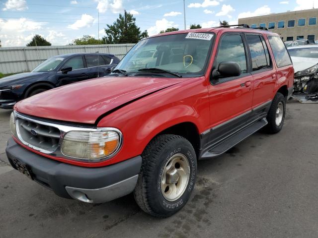 1FMZU34E3XZB70258 - 1999 FORD EXPLORER RED photo 2