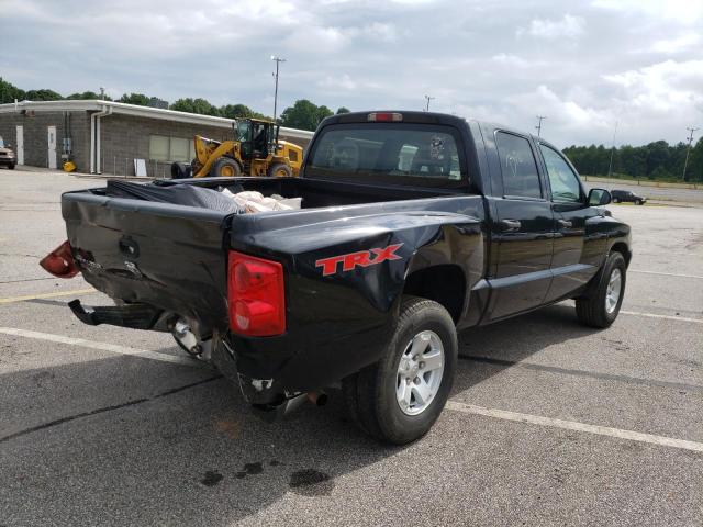 1D7HE48K76S632305 - 2006 DODGE DAKOTA QUA BLACK photo 4