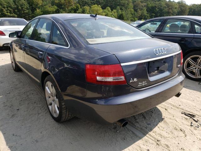 WAUAH74F46N148116 - 2006 AUDI A6 3.2 CHARCOAL photo 3