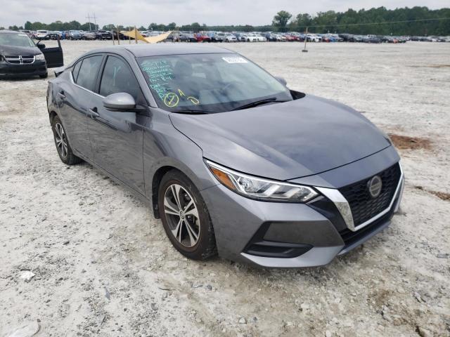 3N1AB8CV8LY214767 - 2020 NISSAN SENTRA SV GRAY photo 1