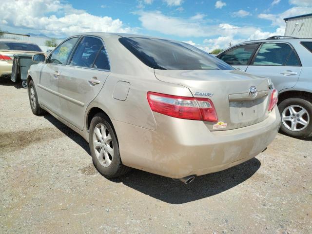 4T1BK46K07U524895 - 2007 TOYOTA CAMRY LE TAN photo 3