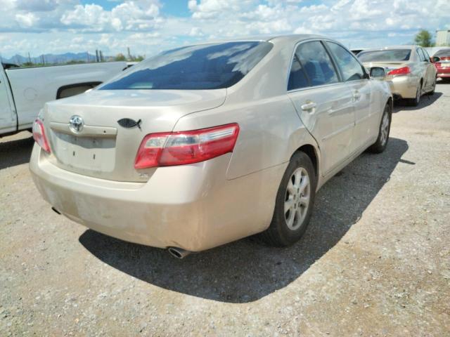 4T1BK46K07U524895 - 2007 TOYOTA CAMRY LE TAN photo 4