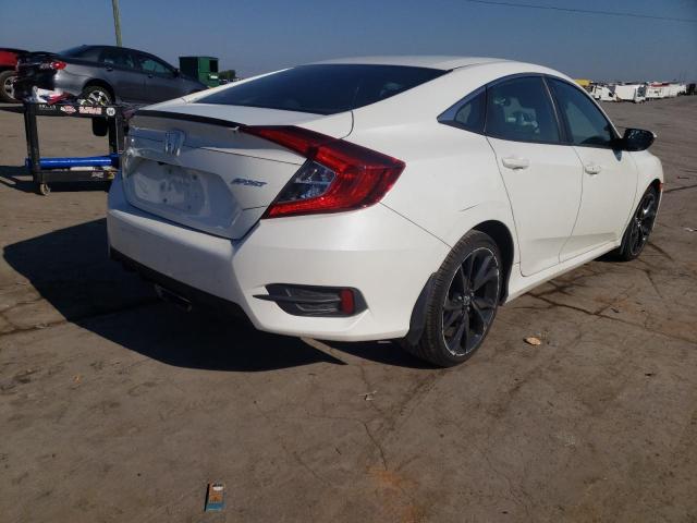 19XFC2F8XKE201909 - 2019 HONDA CIVIC SPOR 白色 照片 4