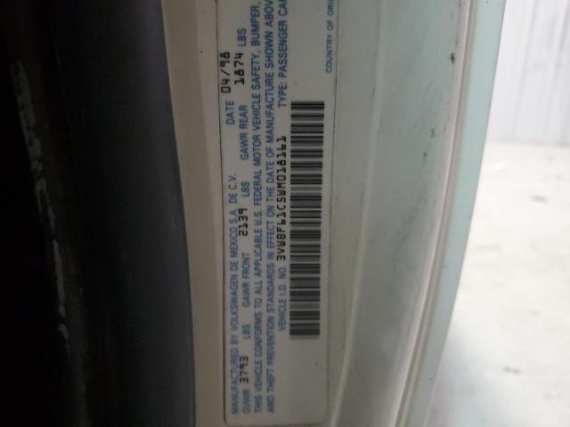 3VWBF61C5WM018161 - 1998 VOLKSWAGEN NEW BEETLE 白色 照片 10