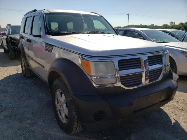 1D8GT28K67W644568 - 2007 DODGE NITRO SXT SILVER photo 1