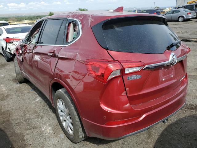 LRBFX1SAXKD096084 - 2019 BUICK ENVISION P RED photo 3