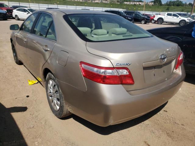 4T1BE46K69U405131 - 2009 TOYOTA CAMRY BASE GOLD photo 3