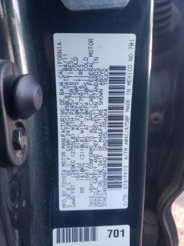 3TMLU4EN8BM073842 - 2011 TOYOTA TACOMA DOUBLE CAB  照片 10