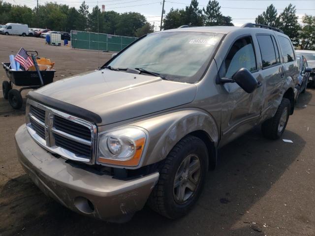 1D8HB58D35F556729 - 2005 DODGE DURANGO LI TAN photo 2