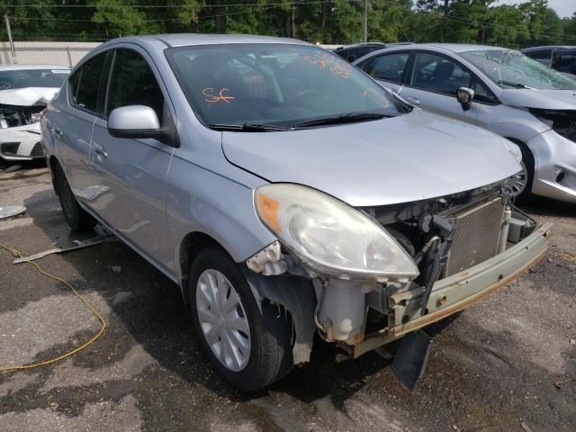 3N1CN7AP1DL824684 - 2013 NISSAN VERSA S SILVER photo 1