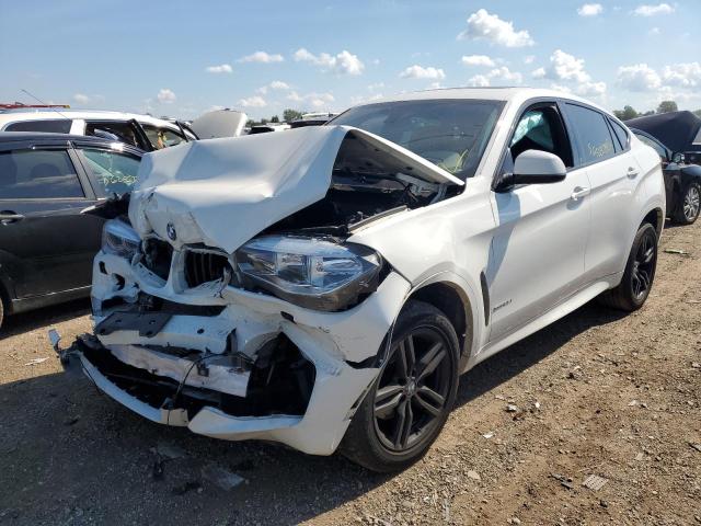 5UXKU2C55F0F94837 - 2015 BMW X6 XDRIVE3 WHITE photo 2
