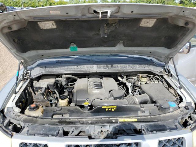 5N1AA08B04N718496 - 2004 NISSAN ARMADA SE SILVER photo 7