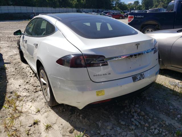 5YJSA1E21HF185551 - 2017 TESLA MODEL S Սպիտակ լուսանկար 3