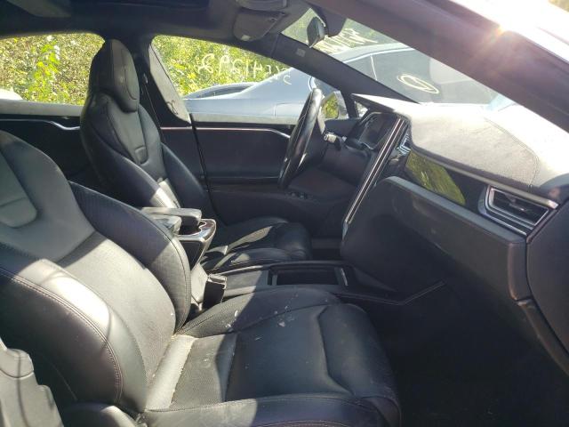 5YJSA1E21HF185551 - 2017 TESLA MODEL S Սպիտակ լուսանկար 5