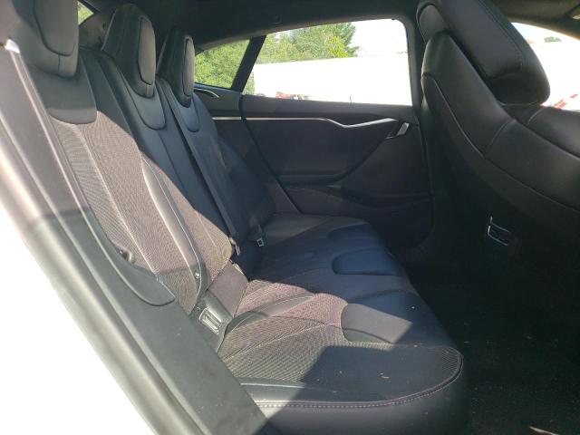 5YJSA1E21HF185551 - 2017 TESLA MODEL S Սպիտակ լուսանկար 6