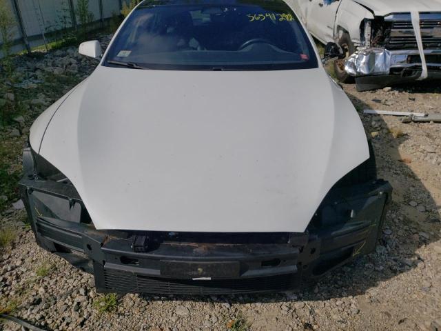 5YJSA1E21HF185551 - 2017 TESLA MODEL S Սպիտակ լուսանկար 9