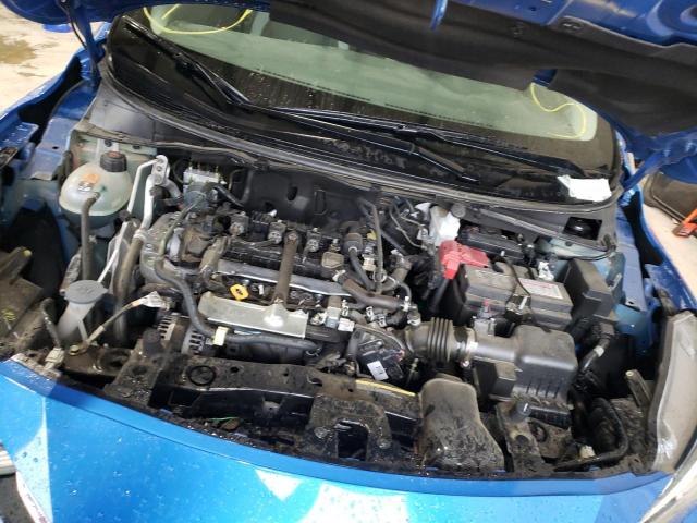 3N1CN8EV9ML846737 - 2021 NISSAN VERSA SV BLUE photo 7